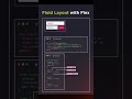 Fluid Layout with Flex #coding #webdevelopement #webdesign #codingbanglaa