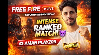 FREE FIRE LIVE 🔴 CS RANK PUSH | PRO GAMEPLAY | AMANPLAYZ09