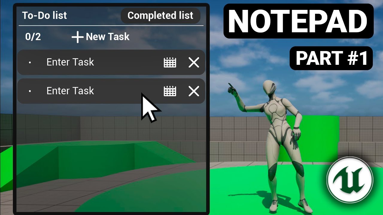 UE5 | Notepad Tutorial - Part 1 - YouTube