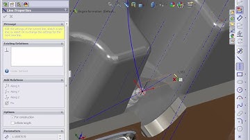Advanced Solidworks 2012 Tutorial | Creating Hoses and Spark Plug Wires