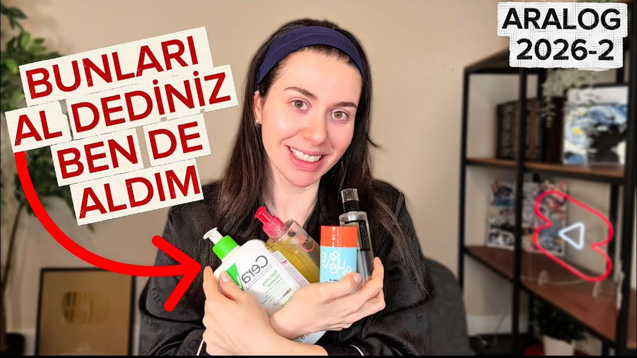 CİLT BAKIM RUTİNİMİ BERABER  OLUŞTURUYORUZ/ SİZ SÖYLEDİNİZ BEN ALDIM 🫡 #aralog2026 /2