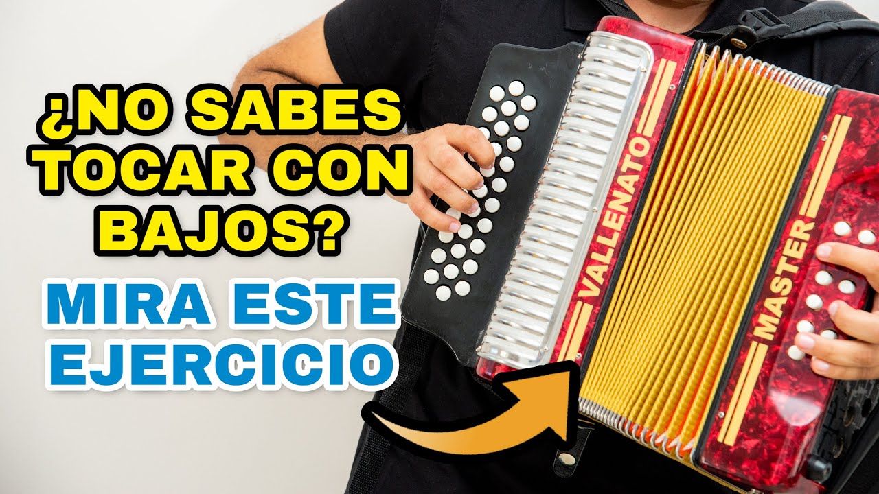 APRENDE A TOCAR CON BAJOS (EJERCICIO)