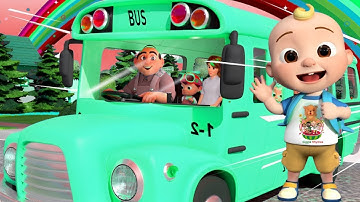 Wheels on the Bus Sound Variations 2 Min Loop | Remix Version & Kids Song