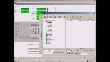 VisualProg running on Linux Slacko Puppy and connected to Arduino Pro Mini via RS232/485 serial port