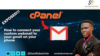 How to connect  access your webmail on your gmail (phone and PC)