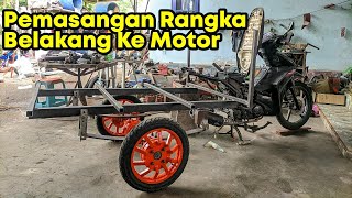 part 1.MERAKIT RODA TIGA PAKAI MOTOR REVO