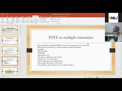 ZIMRA/M&J Virtual Taxation Webinar
