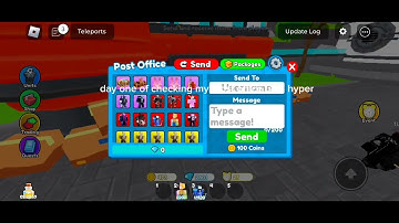 day one of checking my post office until hyper day1