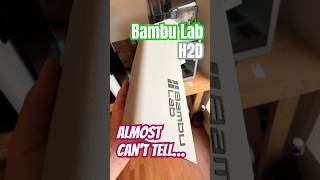 First BIG Print = BIG Success! #BambuLabH2D is *Almost* #Flawless!