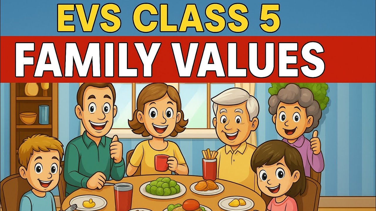 EVS 5th Standard📔 | Chapter 5 Family Values📗 | Role in Decision Making🔍 | Explanation🔎