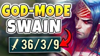 THIS REWORKED SWAIN BUILD WILL BE NERFED! INFINITE TANKINESS, HEALING, AND ONE-SHOTS! (SWAIN REWORK)