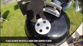 How To Use Your New Weber Kettle Grill | Weber Grills