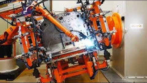 Kuka Robot at Ultrasonic Welding Application welding robot teaching in hindi, welding robot auction,