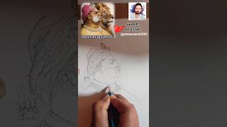 Maharaja Surajmal Sketch ✏️ | Portrait Drawing #Shorts
