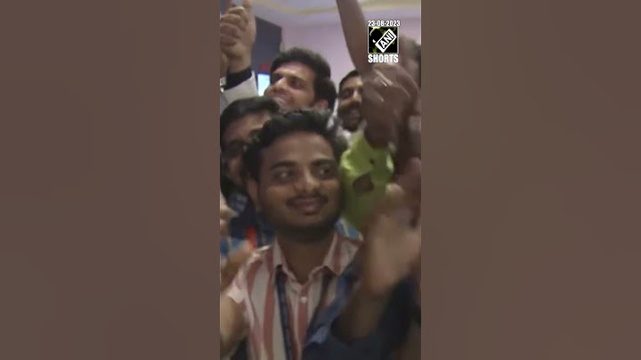 ‘Vande Mataram’ echoes at ISRO MOX after soft landing of Chandrayaan-3 on the moon