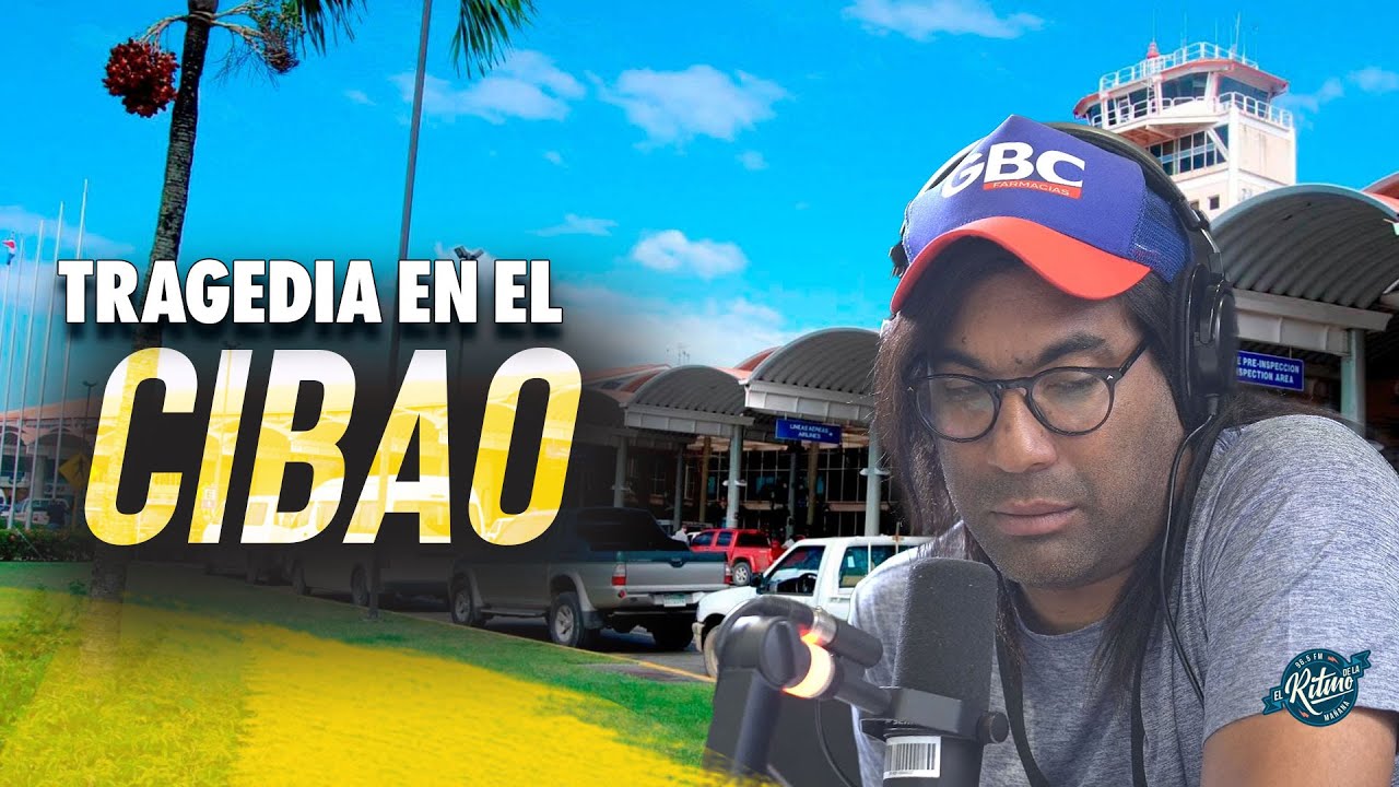 Alberto impactado por niño en tragedia durante asalto en el AEROPUERTO DEL CIBAO,