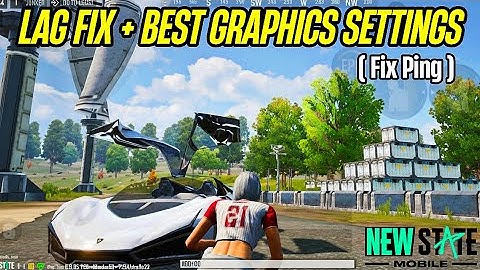 HOW TO FIX LAG IN NEW STATE MOBILE || BEST GRAPHICS SETTINGS + PING ISSUE & HEAT ISSUE SOLUTION