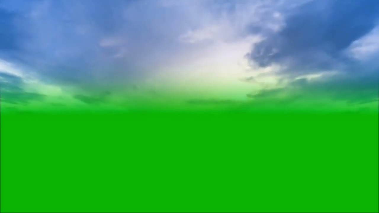 GREEN SCREEN SKY BACKGROUNDS | EFFECTS