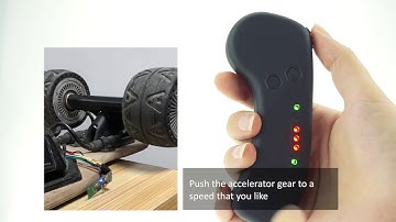 2 4GHZ remote VX1 function tutorial for DIY electric skateboard | Flipsky