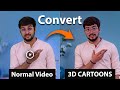 Make 3D Cartoon Animation from Videos | No Skills Needed! #ai #aitools #3dcartoon