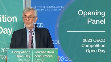 2023 OECD Competition Open Day – Opening Session with Mathias Cormann and Frédéric Jenny