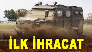 Katmerciler Khan 4X4Ten Ilk Ihracat - First Export Success From Khan 4X4 - Savunma Sanayi - Katmr