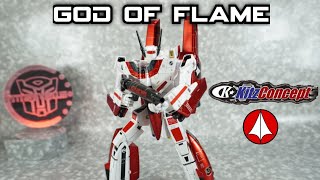 KitzConcept Macross Robotech 1:72 VF-1S God of Flame (G1 Jetfire)