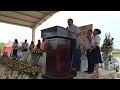 Gran clausura escolar en la secundaria Técnica 250. Acto Cívico