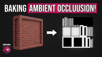PBR Texture Baking With Ambient Occlusion in Blender 4.2 - Texture Baking Mastery