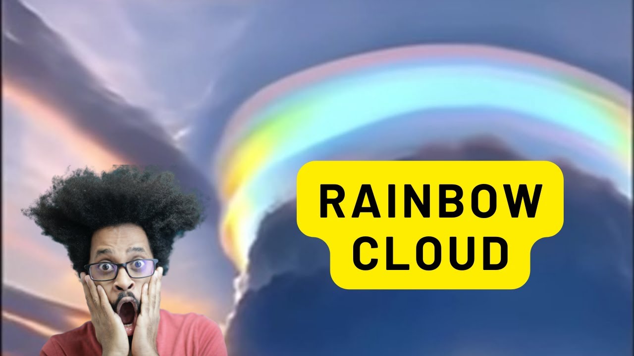 Mysterious Rainbow Cloud Captured On Camera