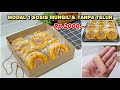 Pizza mini ekonomis tanpa telur jadi banyak,rasanya enak banget,tetep lembut dan empuk banget👍