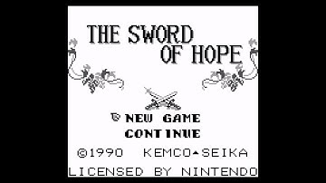 The Sword of Hope (Game Boy 60Hz) - Intro / Attract Mode