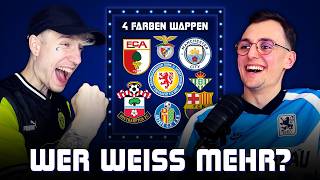Vereine mit VIER Farben? 🌈⚽WER WEISS MEHR vs. Bencz