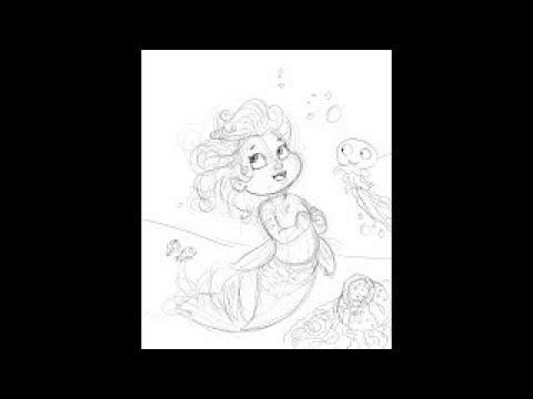 PLAYING LIL MERMAID - YouTube