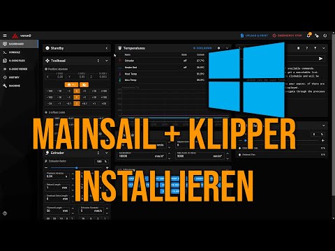 Mainsail + Klipper installieren auf dem Raspberry PI unter Windows