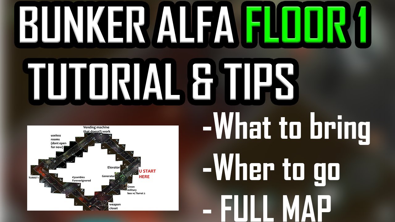 Bunker Alfa Map