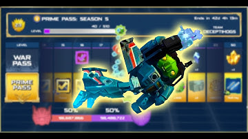 Angry Birds Transformers - PRIME PASS: SEASON 5 (Level 25-40) - SERGEANT THUNDERCRACKER UNLOCKED