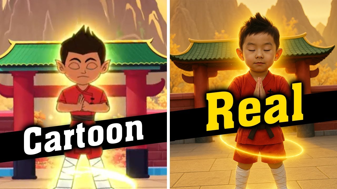 Little Singham in Real Life 😱 | Real World Toon | Little Singham All Characters Realistic