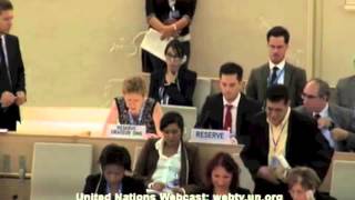 Statement on reprisals against women at the 24th Session of the Human Rights Council