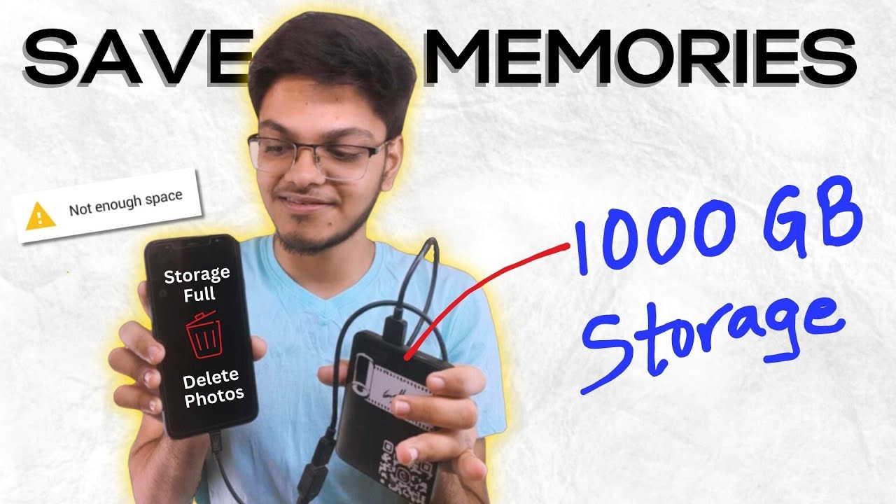 1000GB Storage For Photos and Videos - Digital Album