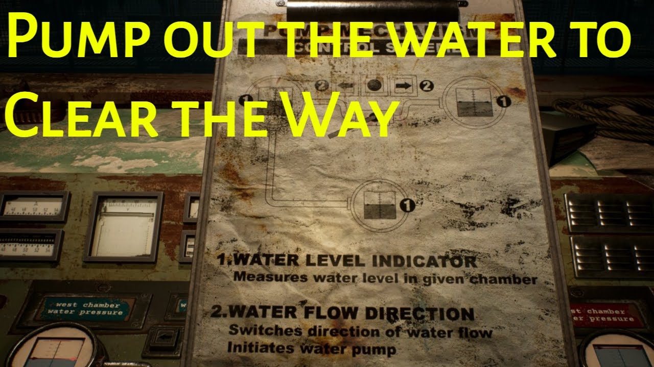 The Medium | Pump out the Water to clear the way  - Full Objective Walkthrough