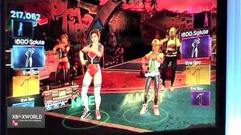 Dance Central 2, Gameplay (gamescom 2011, Microsoft Play Day) - XBOX 360 Kinect