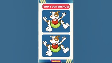 Find 3 Differences! | Spot the Difference Challenge:  № 51 #spotthedifference #spotthedifferencegame