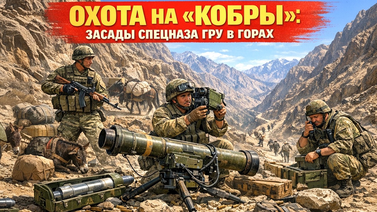 ОХОТА НА «КОБРЫ» ЗАСАДЫ СПЕЦНАЗА ГРУ НА ПАКИСТАНСКОЙ ГРАНИЦЕ