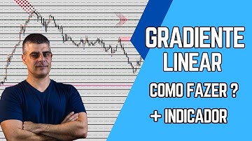 Gradiente Linear ! Uma forma de operar sem saber analisar !!! + indicador mt5