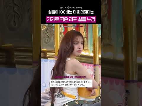 리즈 실물로 보면 이런 느낌일까