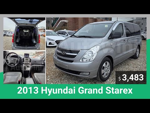 Deal of the Day - 2013 Hyundai Grand Starex VAN 5 SEATER - $3,483 #starex #hyundaicars #hyundaicars - video from Autowini