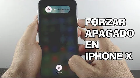 ¿Cómo se hace un apagado forzado?