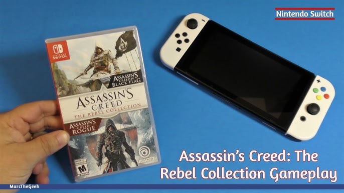 Assassin's Creed Game Bundle Lot: Rebel Collection & III Remastered  (Switch)