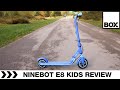 Ninebot e8 kids electric scooter review  segways new kids range